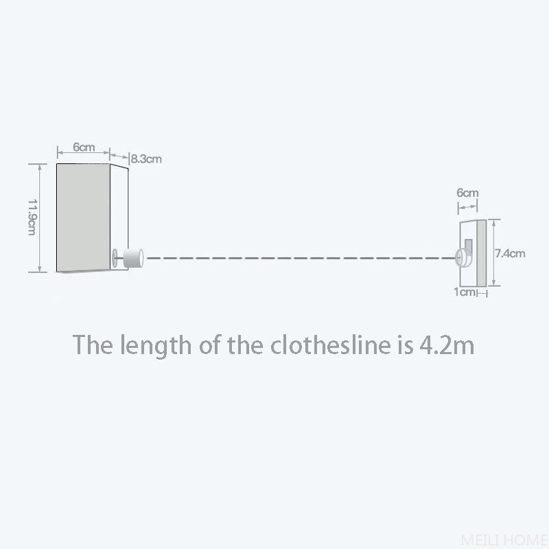 Telescopic Clothes Drying Rope