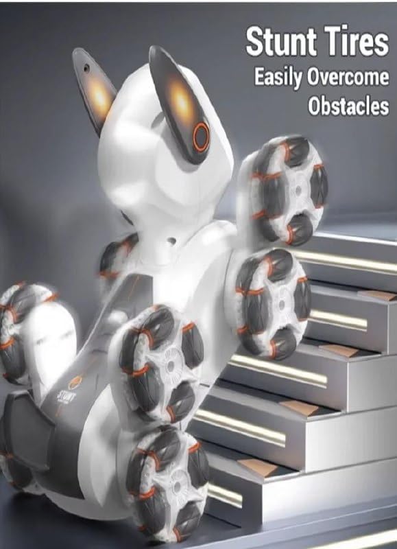 8‑Wheel Robot Dog