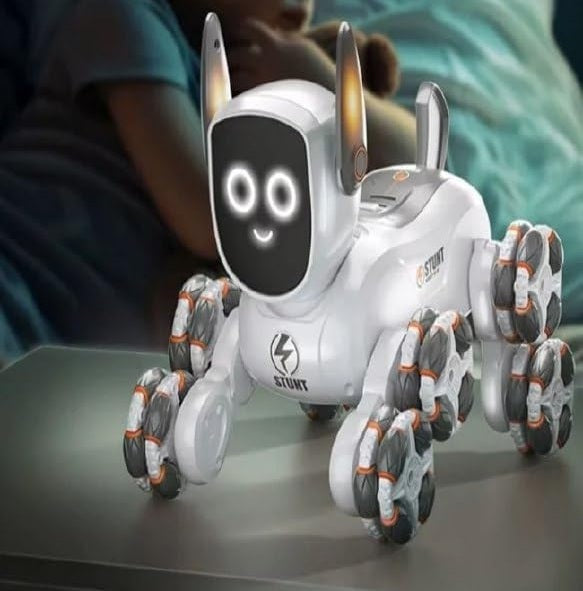 8‑Wheel Robot Dog