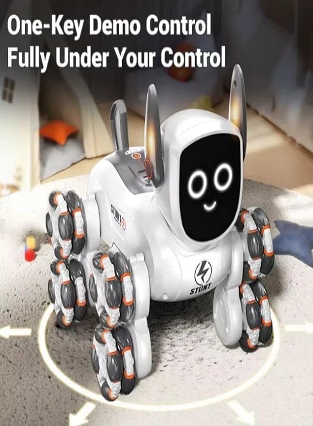 8‑Wheel Robot Dog