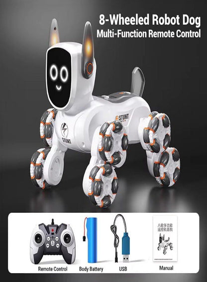 8‑Wheel Robot Dog