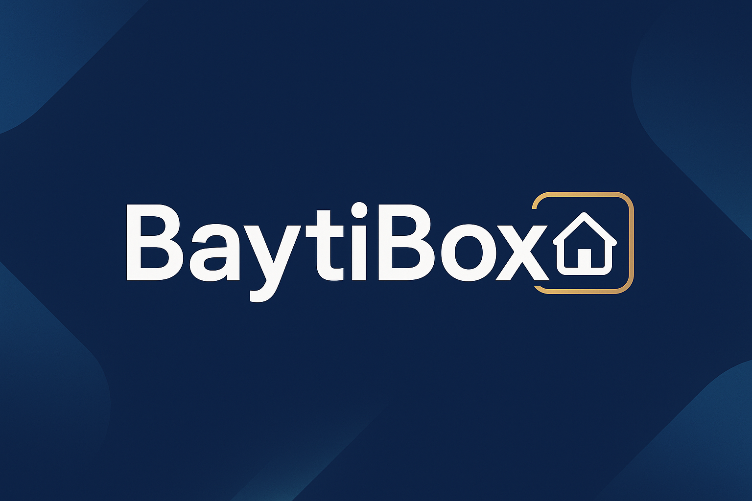 BaytiBox Store Banner - Navy Blue Design
